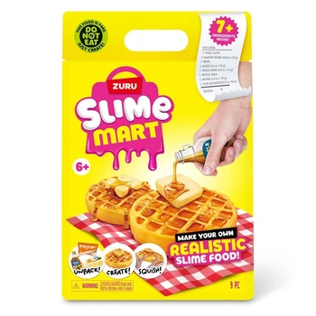 Игровой набор со слаймами "Бельгийские вафли" Slime Mart 15901D, серии "Shopping Bag"