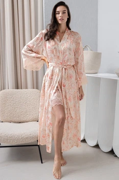 Халат Mia-Amore 50/52(2XL/3XL) Молочно-розовый (137131)