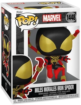Фигурка Майлз Моралес (Железный Паук) — Funko Pop! MARVEL: SPIDER-MAN — MILES MORALES (IRON SPIDER) #1448