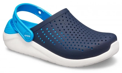 Кроксы детские Crocs LiteRide Navy/White 30 (EU 28-29)