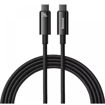 Кабель Baseus Tungsten Gold Fast Charging Data Cable Type-C to Type-C 240W 1 м Black
