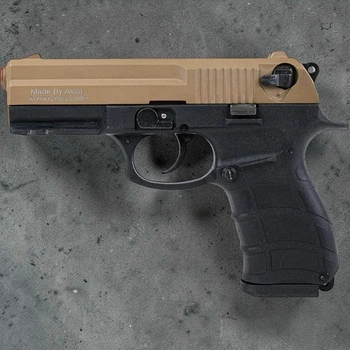 Пистолет сигнальный Aksa Arms Beretta (AK15) cal.9 PAK Black/Tan