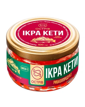 Икра Кеты 100 г, Остров