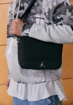 Сумка кроссбоді через плече JORDAN Jam Monogram Mini Messenger Crossbody Bag (3.6L) Off noir MA9085-G0T (121344)