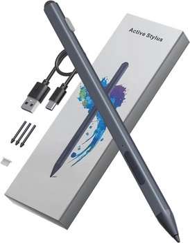 Стилус Surface Pen с сенсорным колпачком, для Surface Pro 12/11/10/9/8/7/6/5/4/3/X Серый