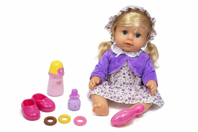 Пупс функціональний Yale Baby Сестренка 45 см BLS005