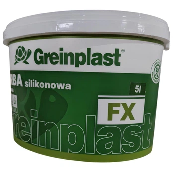 Фарба фасадна силіконова Greinplast FX біла 5 л
