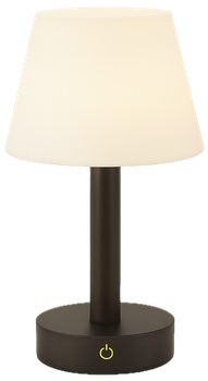 Настільна лампа Jocca 2716 LED з темною дерев'яною стійкою (8435253586674)