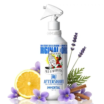 Одеколон після гоління зі стійким ароматом Immortal Original Stay Blessed № 05 EAU DE COLOGNE, 500ML