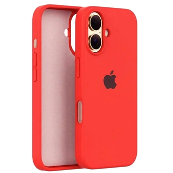 Чохол силіконовий Full Silicone Case for iPhone 16 Coral (з Magsafe)