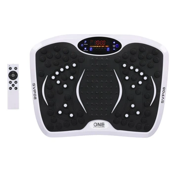 Вібраційна платформа One Fitness з еспандерами SVP08 (17-22-456) (5908261688386)