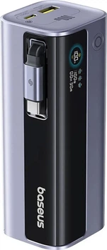 УМБ Baseus EnerGeek GR11 10000 mAh 100W Grey (6932172691752)
