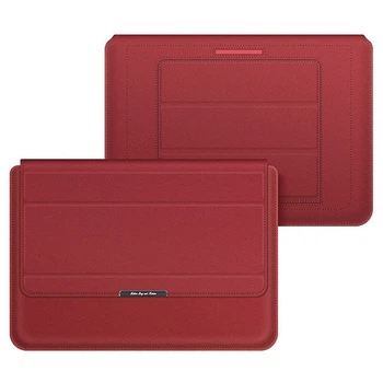 Чохол Leather Bag (Magnet) для Macbook 13'-14' Red