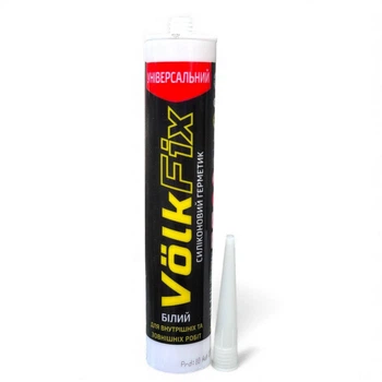 Герметик силиконовый VölkFix 280мл белый