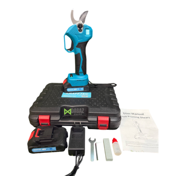 Секатор аккумуляторный в кейсе Krafftec Germany Digital KFC770 (48V, 6AH) Проффесиональный секатор с Led дисплеем (3465448)