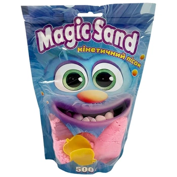 Креативное творчество "Кинетический песок Magic sand" 39403-8 розовый 500 грамм