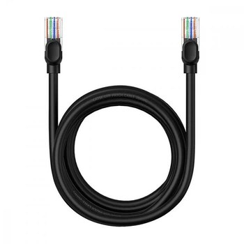 Кабель Baseus Высокоскоростной CAT5 Гигабитный Ethernet RJ45 (2 м) black