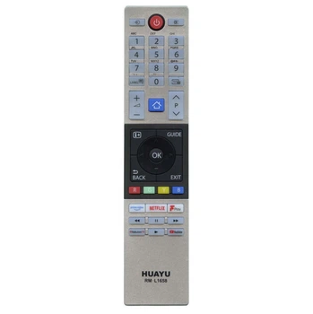 Пульт для телевизора Toshiba HUAYU RM-L1658 универсальный для LCD/LED TV