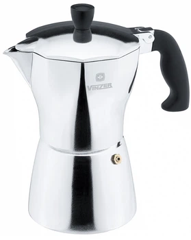 Гейзерная кофеварка Vinzer Moka Aroma 9 чашек 89390
