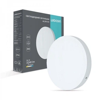 LED Круг 36W 6500К AL3010-R (238*35mm) FERON IP65