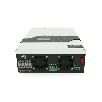 Солнечный гибридный автономный инвертор преобразователь напряжения MUST PV18-3224VPM, 3200 Вт, 24 В, ток заряда 60 А, 160–275 В, MPPT (60 А, 30–160 В постоянного тока) (АТ)