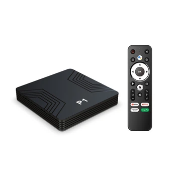 Смарт тв приставка - iATV P1 2/16 GB HiSilicon Hi3798, AndroidTV 14, 4K 60 FPS, WiFi Smart TV Box