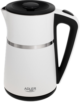Електрочайник Adler AD 1355 white