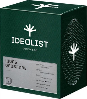 Дрип-кофе Idealist Coffee & Co. Что-то особенное 7 шт х 12 г (4820241120420)