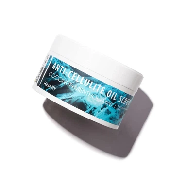 Антицеллюлитный охлаждающий скраб для тела Hillary Anti-cellulite Oil Scrub, 200 г HI-01-010