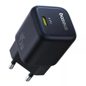 Сетевое зарядное устройство 45W Baseus PicoGo GaN6 Type-C Fast Charger быстрая зарядка QC3.0/PD3.0 P10176800123-00 Black