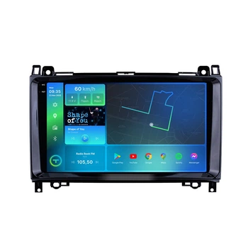 Автомагнитола 2DIN Android 10 для Mercedes-Benz W906 W639 W169 W245, 2GB/16GB, 9”, GPS, WiFi