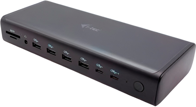 i-tec Universal Dual 4K Display Docking Station + Power Delivery 140W (8595611706929)