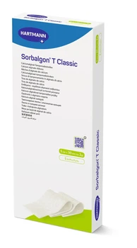 Кальций-альгинатная поглощающая тампонадная лента Sorbalgon T / Сорбалгон Т, 5см х 30см 1шт