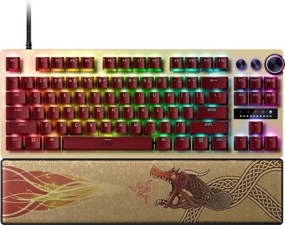 Клавіатура дротова Razer Huntsman V3 Pro Tenkeyless Counter-Strike 2 Edition (RZ03-04982100-R3M1)