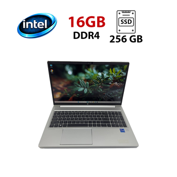 Ультрабук HP ProBook 650 G8 / 15.6" (1920x1080) IPS / Intel Core i7-1185G7 (4 (8) ядра по 4.8 GHz) / 16 GB DDR4 / 256 GB SSD / Intel Iris Xe Graphics / WebCam б/у