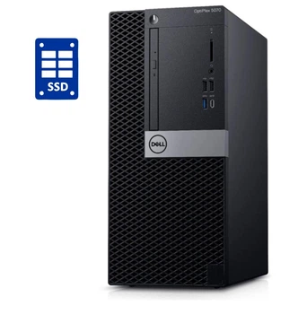 ПК Dell OptiPlex 5070 Tower / Intel Core i3-9100 (4 ядра по 3.6 - 4.2 GHz) / 8 GB DDR4 / 128 GB SSD / Intel UHD Graphics 630 б/у