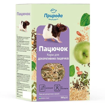 Корм для декоративных крыс Природа PR241073 Крыса, 500 г