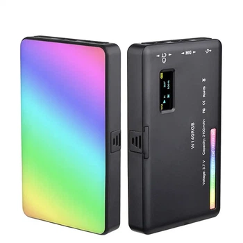 Накамерный свет цветной 2500-9000К CRI 95+ AC Prof W140 RGB