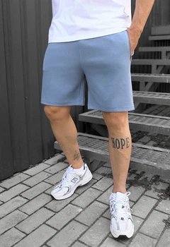Трикотажні шорти Staff ley light blue S