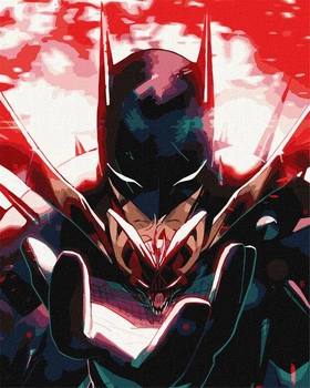 Картина по номерам Идейка Batman: Темный Рыцарь с красками металлик © Warner Bros, 40 х 50 см (KHO8718) (Без коробки)