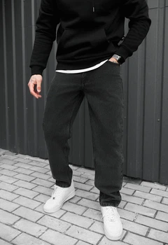 Джинси Staff 048 dark gray regular 33