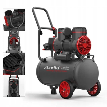 Компресор безмасляний поршневий 24л, 1,45 кВт, 220 В AUARITA 2-1450F24-220