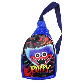 Сумка-рюкзак Kinder Toys Хагі Ваги 26х17х5 см з фастексом для дітей та підлітків Різнобарвна модель з персонажем Poppy Playtime