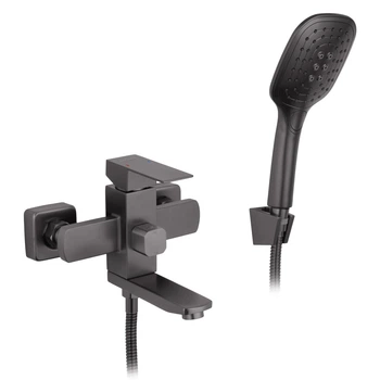 Смеситель-кран для ванны Kroner KRP Edelstahl Kubus — PVD060