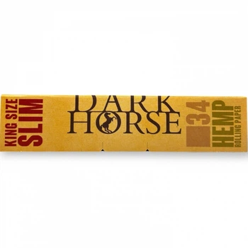 Папір для самокруток DARK HORSE King Size UNBLEACHED HEMP