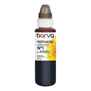 Чернила Barva Epson 1 100 мл, universal, yellow (EU1-450e)