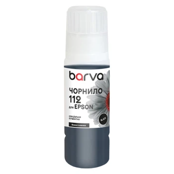 Чернила Barva Epson 112 70 мл, special, OneKey, pigmented, black (E112-817e)