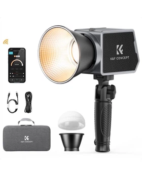 Відеосвітло K&F Concept PL-60B 60W COB LED Photography Fill Light