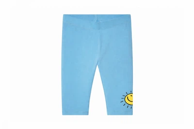 Лосини капрі-бриджі для дівчинки Lupilu Ecoprint 473266 110-116 см (4-6 years) блакитний