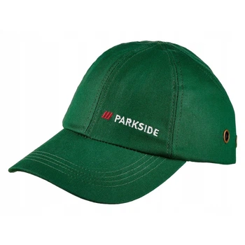 Кепка ударопрочная для мужчины Parkside LIDL 459199 обхват 52-54 (122-140 см) Зеленый